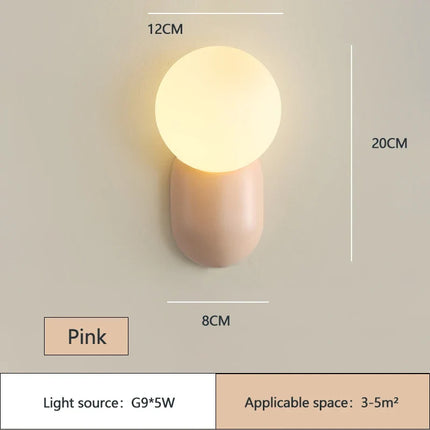 Applique murale LED décorative petite lampe à bulles moderne — LZ4X9T2