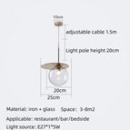 Transparente 20 cm / Lumière neutre