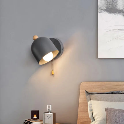 Applique murale LED macaron style nordique avec interrupteur intégré — LZ4X9JQ