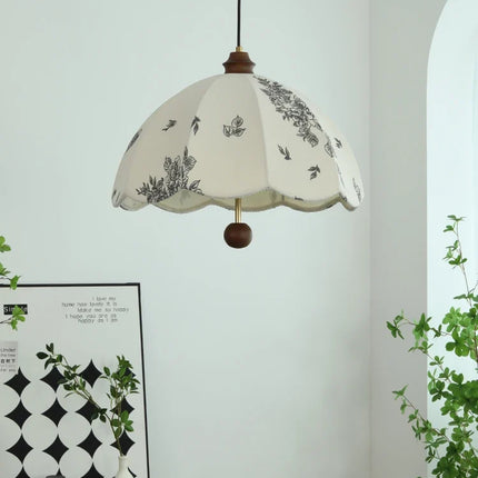 Lustre en tissu à motifs médiévaux pour restaurant et bar — LZ4X9P2
