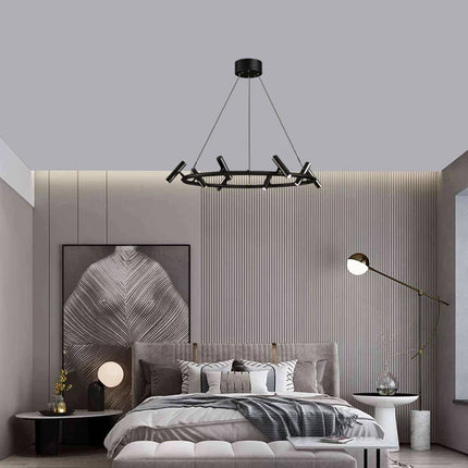 Lustre LED rotatif avec hauteur réglable minimaliste — LZ4X9T2