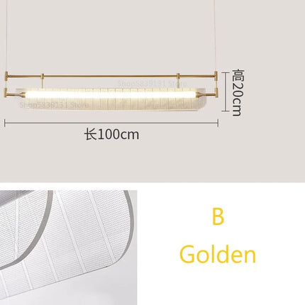 Suspension LED moderne minimaliste en acrylique italien — LZ4X9M