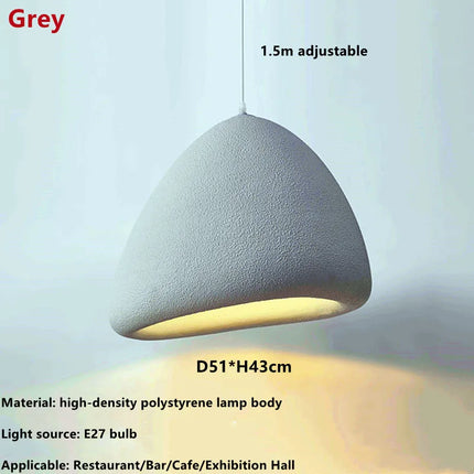 Suspension LED au style japonais wabi sabi pour intérieur moderne — LZ4X9P