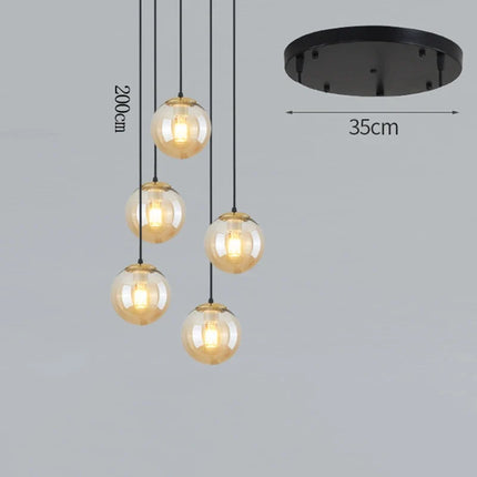 Nordique décor à la maison salle à manger suspension lumières éclairage intérieur plafonnier suspension lustre lampes pour salon
