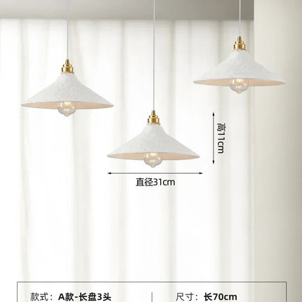 Suspension artisanale style wabi-sabi pour ambiance japonaise moderne — LZ7XQ2