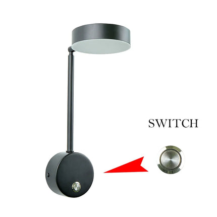 Applique murale LED moderne avec interrupteur rotatif pour décoration — LZ4X9P2