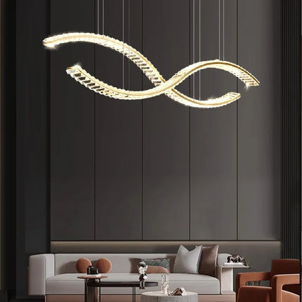 Lustre suspension élégant en cristal — LZ4X9P