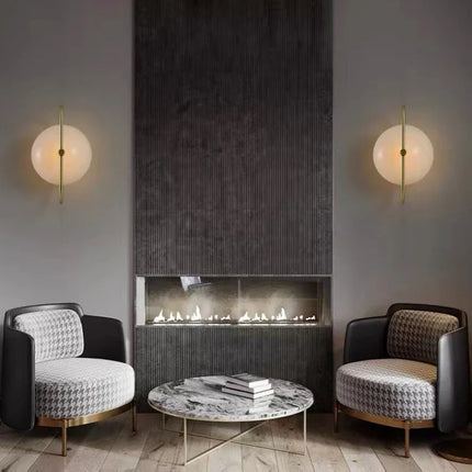 Applique murale nordique antique avec éclairage LED décoratif — LZ4N7Q2