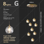 Lampes G 8 / Lumière chaude 3000k