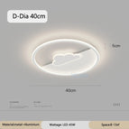 D Diamètre 40 cm / Lumière blanche / C.A. 220 V-240 V