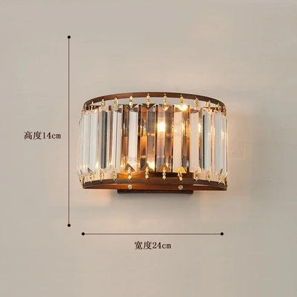Applique murale en cristal pour décoration moderne et artistique — LZ4Q7X9
