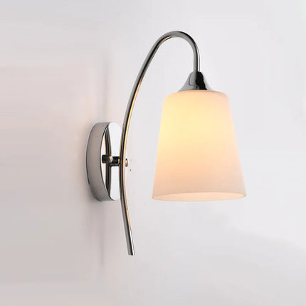 Lampe de chevet LED style américain en verre et fer pour hôtel — LZ4P9XQ