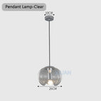 Lampe à suspension Claire / Lumière chaude
