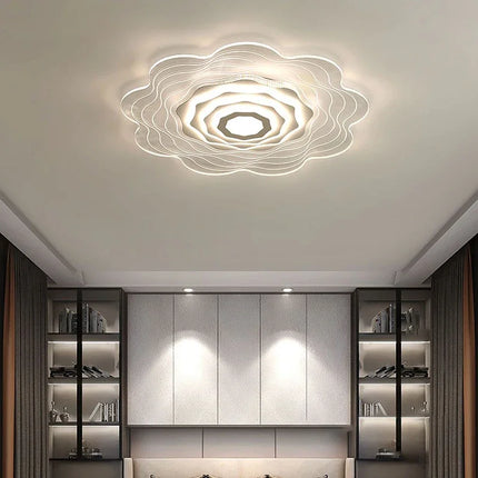 Plafonnier LED décoratif en forme de fleur pour intérieur — LZ7XQ2