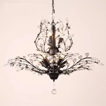 Lustre en cristal rétro pour boutique créative et originale — LZ4X9T