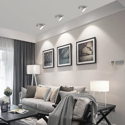 Spot LED encastré dimmable orientable 7W-20W pour plafond — LZ4X9M