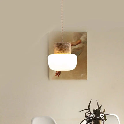 Suspension LED décorative en verre au design nordique — LZ4X9P