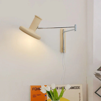 applique murale led créative à bras long pour intérieur