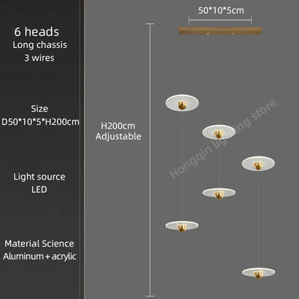 Lustre design moderne pour éclairage intérieur contemporain — LZ4X9QJ