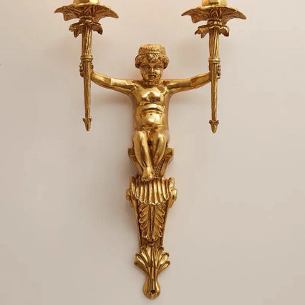 Applique murale nordique ange cuivre style européen classique — LZ4X9P2