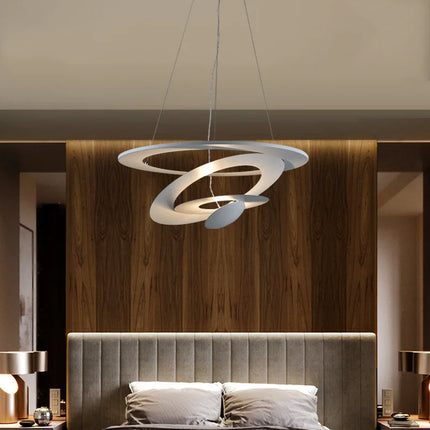Suspension design anneau en métal pour cuisine et salon — LZ4X9T