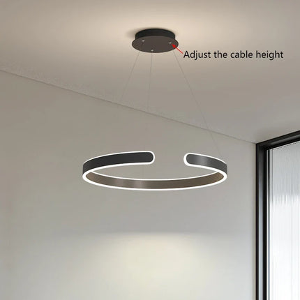 Lustre moderne pour éclairage intérieur élégant — LZ4X9T2