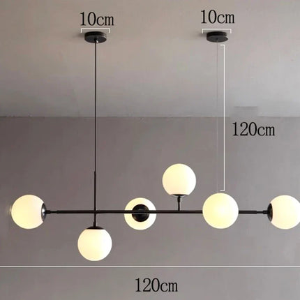 lustre led moderne pour éclairage intérieur suspendu