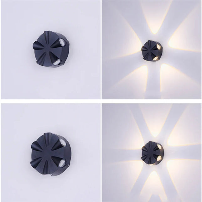 Applique murale LED décorative pour intérieur et extérieur — LZ4X9P2