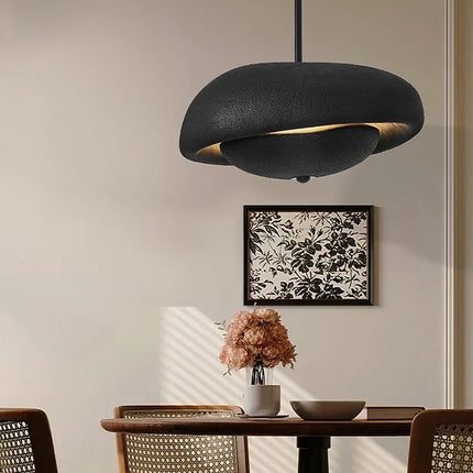 Lustre moderne au design wabi-sabi pour bar et table ronde — LZ4X9P2