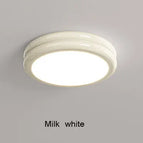 Blanc de lait / D30xH6cm