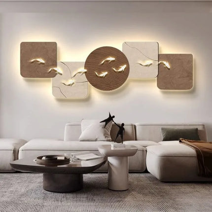 Applique murale LED lune haute qualité suspendue — LZ4X9P2
