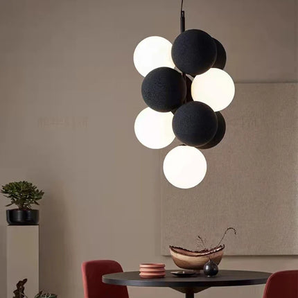 Suspension avec cordon réglable et boule en PVC — LZ4X9T
