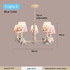5 lumières bleu A / 3 Température de couleur
