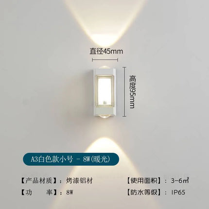 Applique murale LED étanche pour extérieur, jardin et couloir — LZ4X9M2