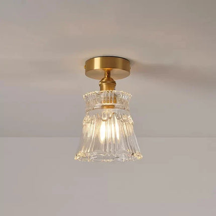 Plafonnier moderne en verre lumineux pour intérieur et extérieur — LZ4QX9
