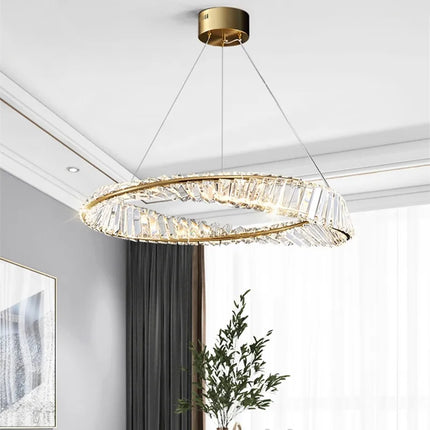Lustre en cristal pour éclairage raffiné — LZ4X9T2