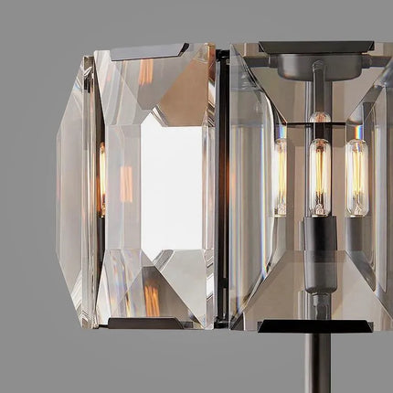 Lampadaire LED vintage en cristal à intensité variable — LZ4M7Q2