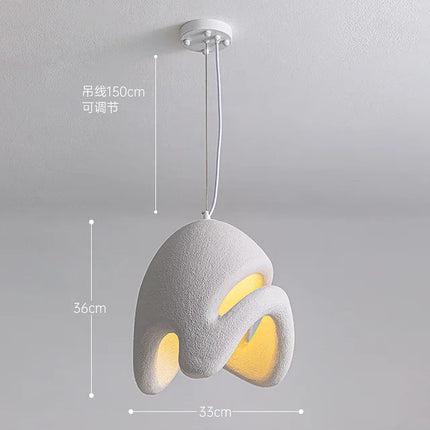 Suspension design nordique créative style wabi sabi pour décoration — LZ4X9P