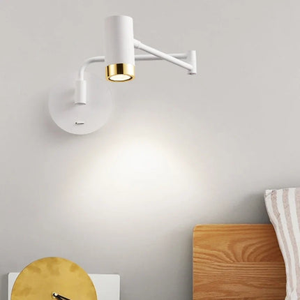 Lampe de chevet télescopique au design minimaliste moderne — LZ4X9P