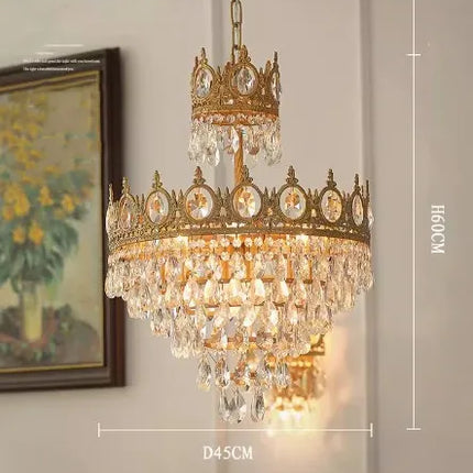 Lustre en cristal au design moderne pour intérieur haut de gamme — LZ4P9XQ