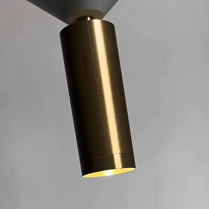 Lustre en métal avec fil réglable et lumière 3000K — LZ4X9V