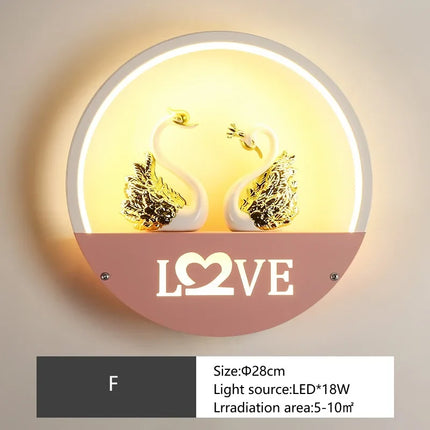Applique murale LED pour ambiance chaleureuse et créative — LZ4X9T2
