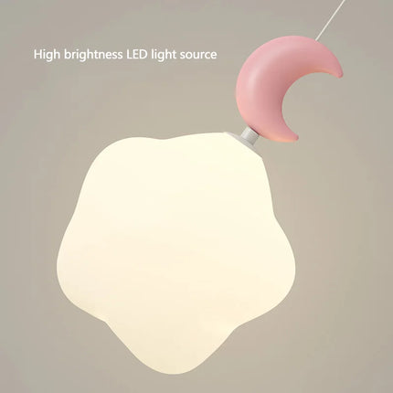 suspension modernes nuage lune étoile pour enfant