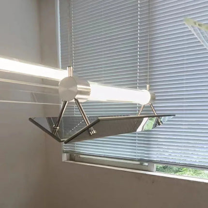 Suspension en verre avec câble métallique réglable — LZ4P9XQ