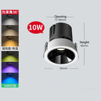 Black 10W 36 degree / Tuya Zigbee dimmable