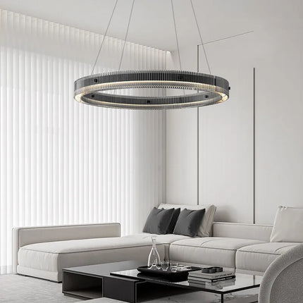 Lustre LED anneau design nordique italien moderne — LZ4X9P