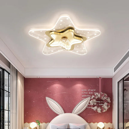 Plafonnier nordique ciel étoilé pour chambre enfant romantique — LZ4D9X2