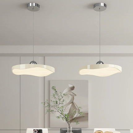Lustre rond minimaliste avec protection des yeux — LZ4X9M2