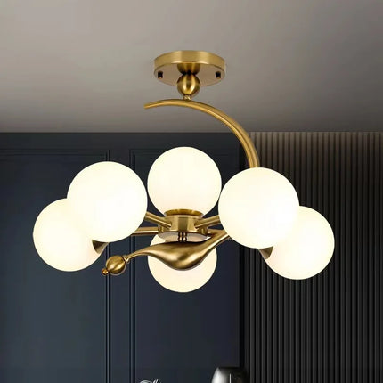 Lustre suspension nordique post-moderne style américain simple — LZ4X9P