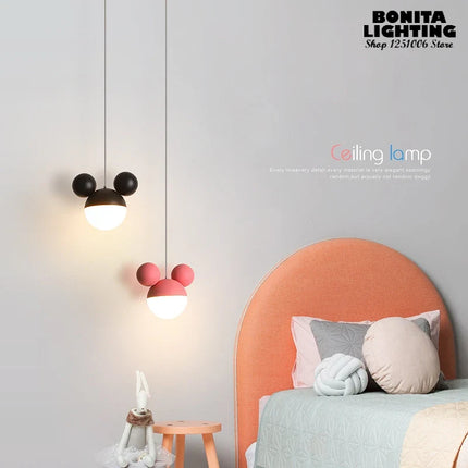 Suspension design moderne tête de souris pour enfants — LZ4X9P2Q